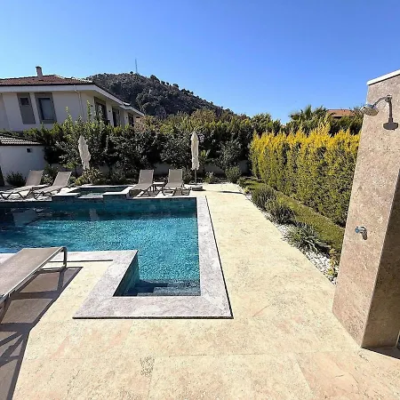 Sahra Premium - Luxury 4 Bedroom With Private Pool & Garden In Dalyan Center Villa *