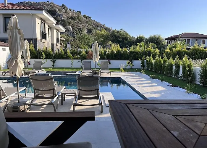 Vilă Sahra Premium - Luxury 4 Bedroom With Private Pool & Garden In Dalyan Center Ortaca (Mugla)