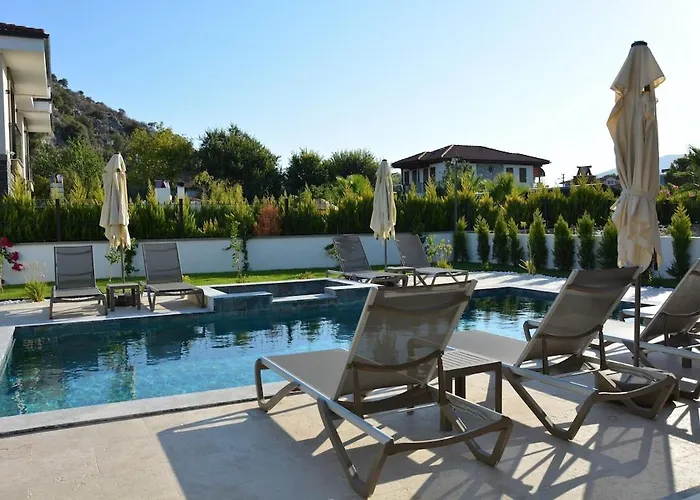 Vilă Sahra Premium - Luxury 4 Bedroom With Private Pool & Garden In Dalyan Center Ortaca (Mugla)