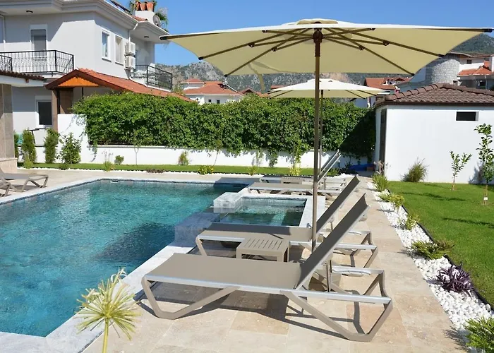 Vilă Sahra Premium - Luxury 4 Bedroom With Private Pool & Garden In Dalyan Center Ortaca (Mugla)
